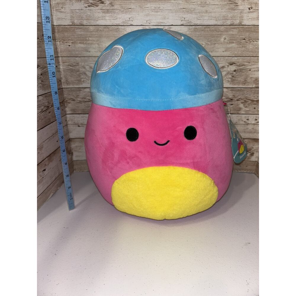 2023 SDCC Squishmallow Randall Blacklight Mushroom 12" EXCLUSIVE COMIC CON New